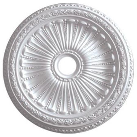 DWELLINGDESIGNS 35.12 in. OD x 3.88 in. ID x 2.50 in. P Architectural Accents - Viceroy Ceiling Medallion DW2572735